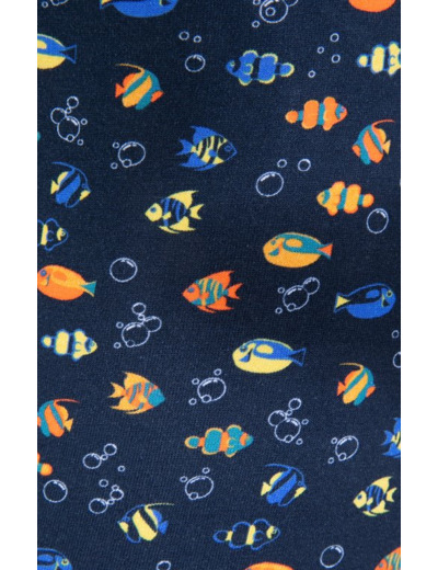 Boxer imprimé fish
