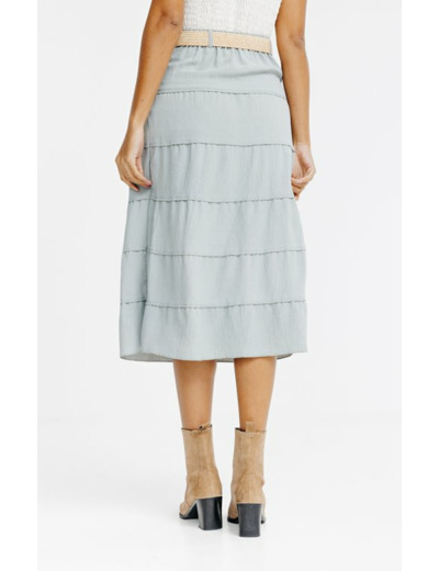 Jupon avec ceinture non doublée