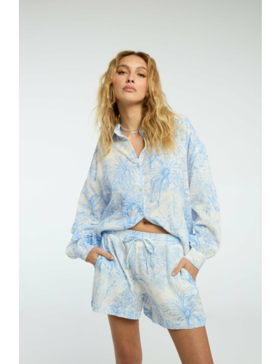 Blouse en mousseline