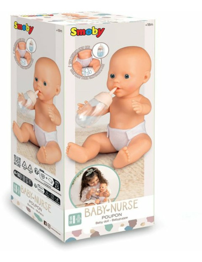 BABY NURSE POUPON FAIT PIPI 30 CM