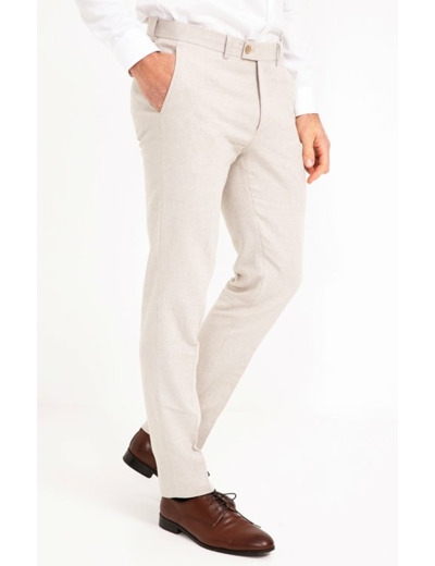 Pantalon de costume coupe ajustée Sabbia