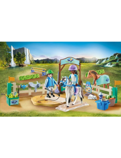 ARÈNE D'ÉQUITATION - PLAYMOBIL HORSES OF THE WATERFALL 71637