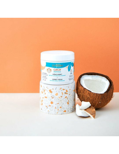 Crème sorbet cheveux secs et texturés Coco d'amour