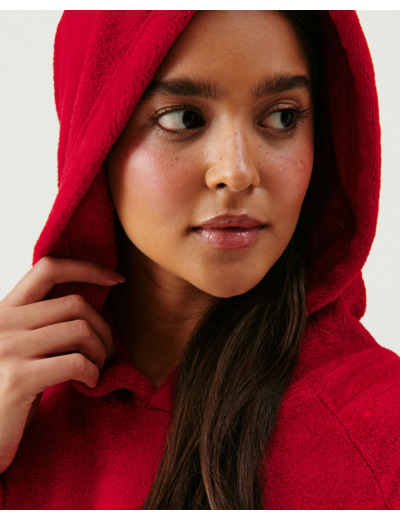 Pull plaid en polaire