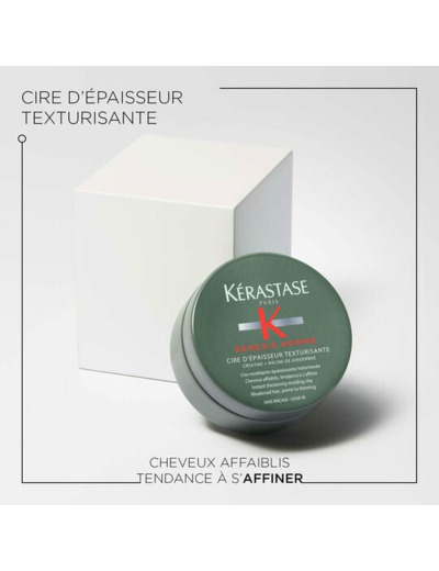 Cire d'épaisseur texturisante Genesis Homme