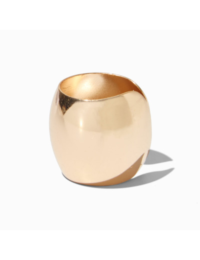 Manchette d'oreille de grande taille couleur dorée