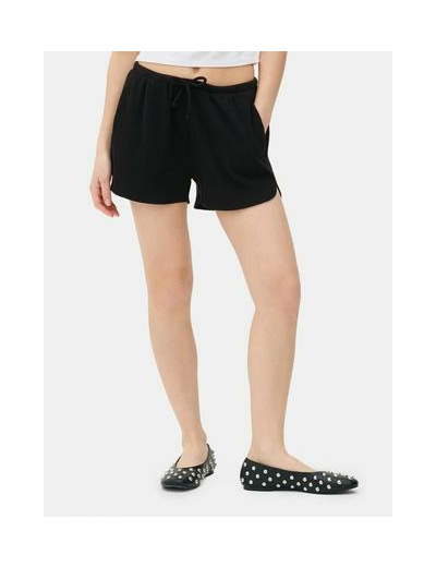 Short à texture gaufrée