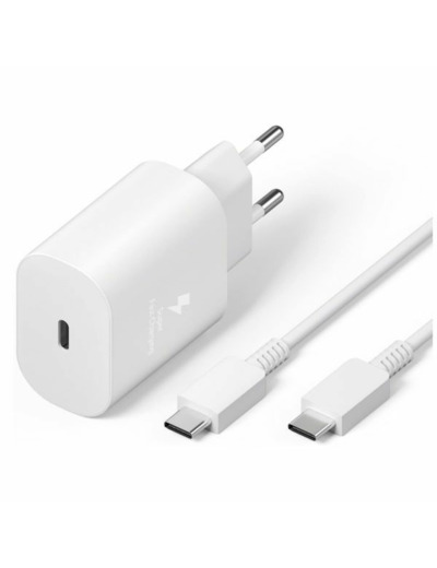 Cable+chargeur 35w  Type C + Cable Type C 1m (occasion)