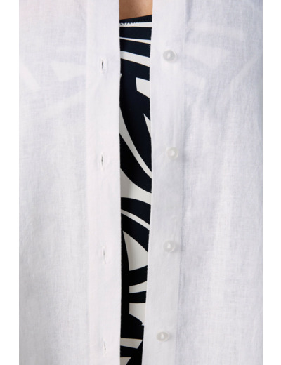 Chemise longue de plage