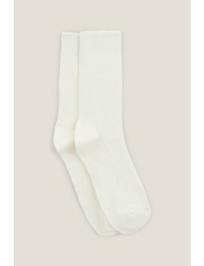 Chaussettes hautes - Blanc