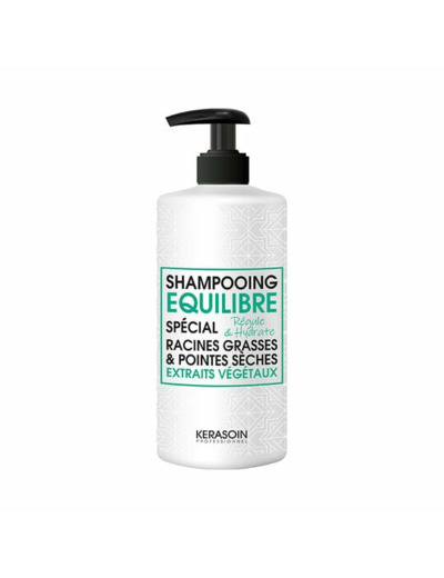 Shampooing équilibre racines grasses pointes sèches 1000ml