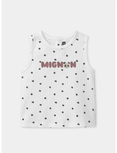 Ensemble débardeur short panda