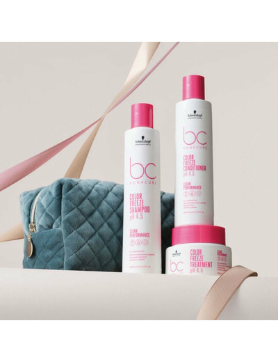 Trousse routine cheveux colorés BC Color Freeze