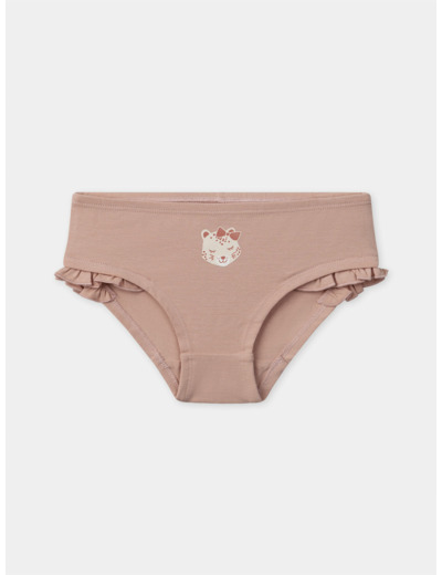 Lot de 3 culottes imprimés ou uni Fille