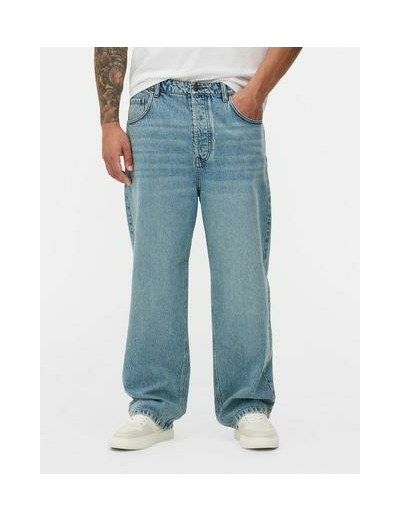 Jean baggy taille haute