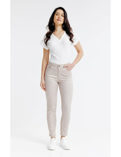 Pantacourt avec boutons fantaisies