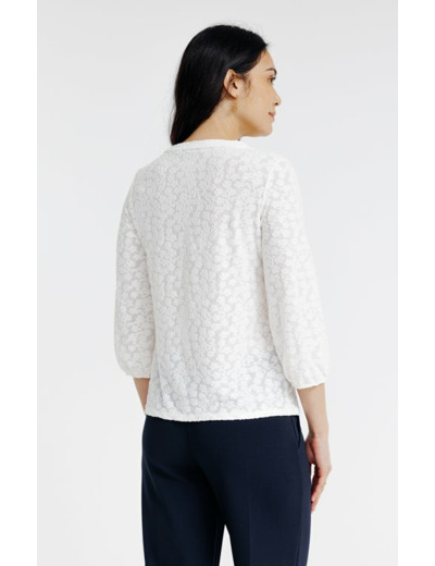 Tee-shirt fantaisie manches 3/4