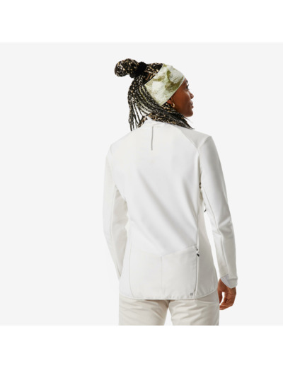 Veste de ski de fond femme - JACKET 550 - blanc