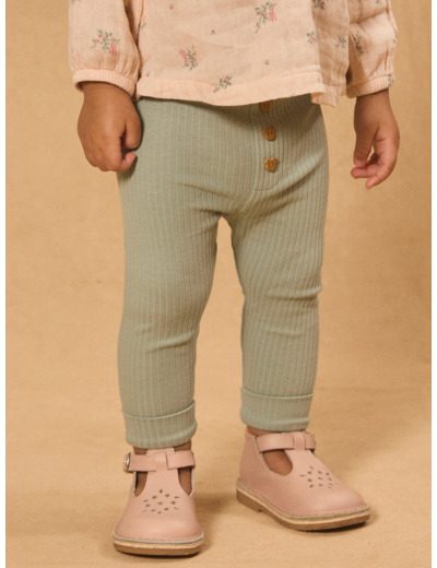 Legging côtelé