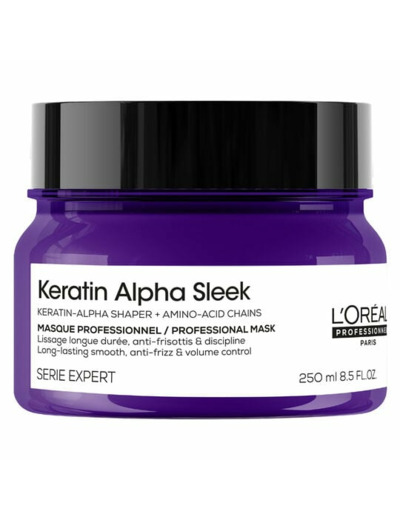Masque disciplinant Keratin Alpha Sleek 250 ml