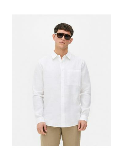 Chemise en lin à manches longues Kem