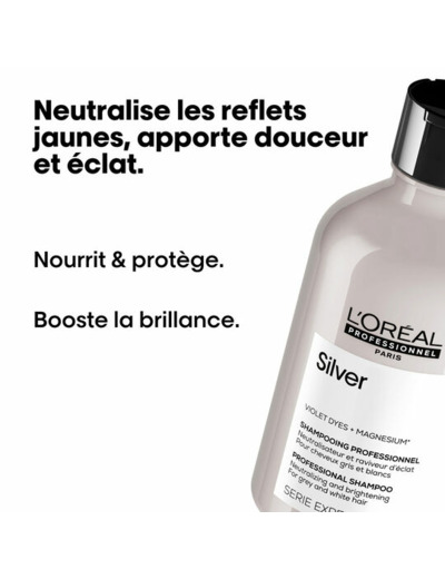 Shampooing déjaunissant Silver 1500 ml