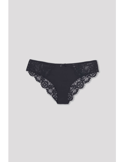 Hipster en microfibre et dentelle
