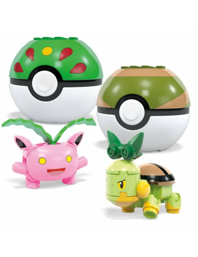 4 POKEMON PLANTE A CONSTRUIRE - MEGA