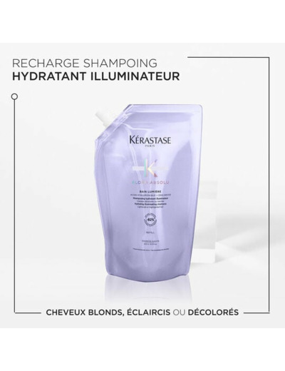 Bain Lumière Blond Absolu recharge 500ml