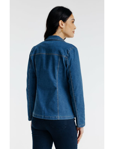 Veste blazer en denim