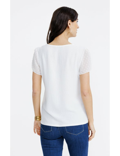 Tee-shirt uni manches courtes