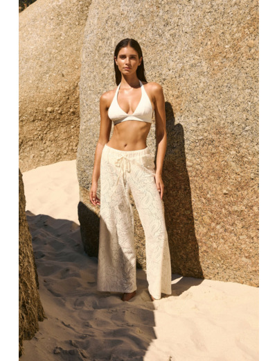 Pantalon avec coton,Pantalon avec coton;${refinementColor}