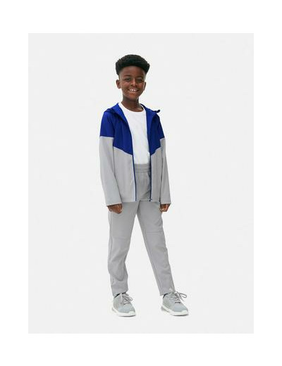 Veste zippée color block