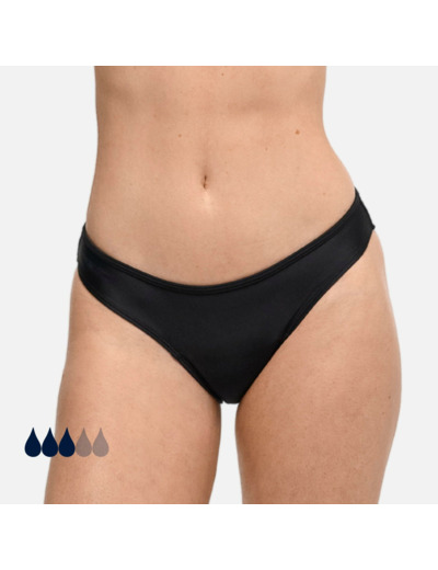 Bas de Maillot de Bain Menstruel | Femme & Ado | Flux Moyen | Eva
