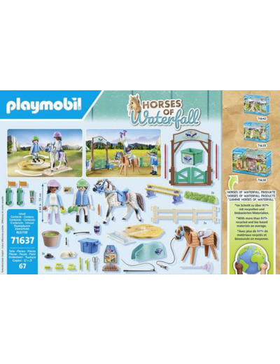 ARÈNE D'ÉQUITATION - PLAYMOBIL HORSES OF THE WATERFALL 71637