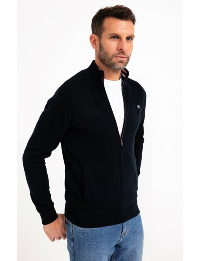Gilet col montont zippé Basil