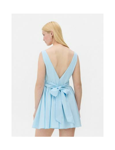 Mini robe corset à nœud