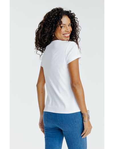 Tee-shirt uni manches courtes