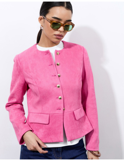 Veste unie ROSE Femme