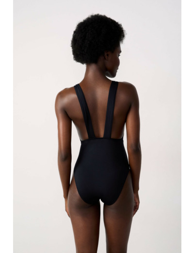 Maillot de bain 1 pièce décolleté plongeant,Maillot de bain 1 pièce décolleté plongeant;${refinementColor}