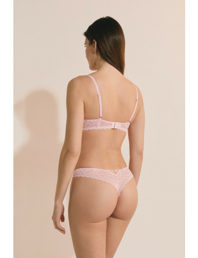 Soutien-gorge classique avec motifs coeurs,Soutien-gorge classique avec motifs coeurs;${refinementColor}
