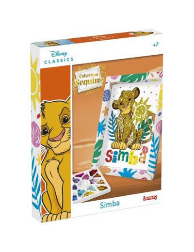 COLLECTION SEQUINS SIMBA - LE ROI LION