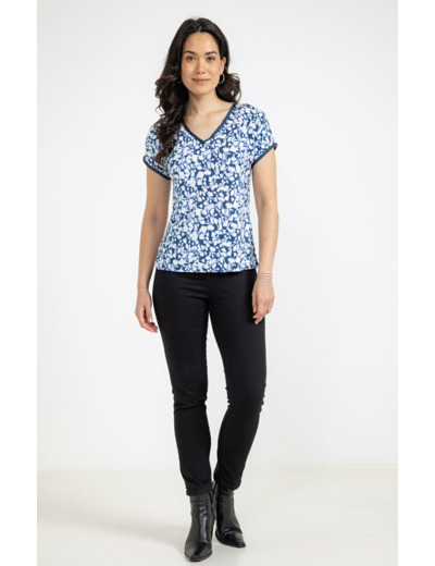 Tee-shirt imprimé manches courtes