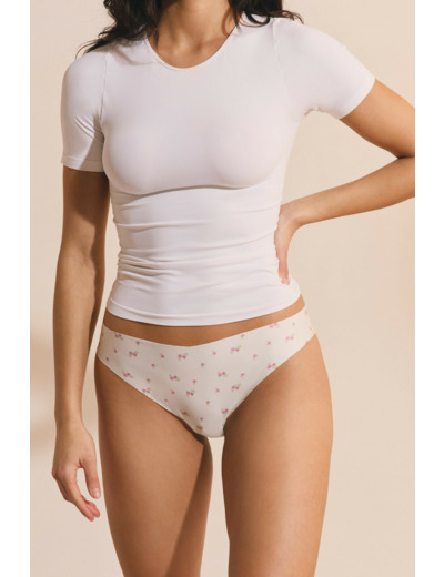 Tanga en microfibre sans couture,Tanga en microfibre sans couture;${refinementColor}