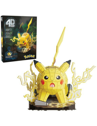 POKEMON PIKACHU - PUZZLE 4D BUILD