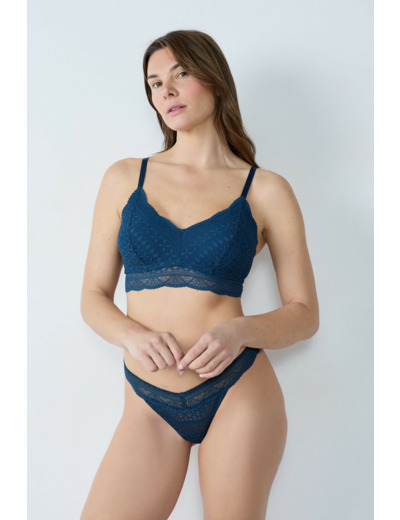 Soutien-gorge triangle post-mastectomie sans armatures