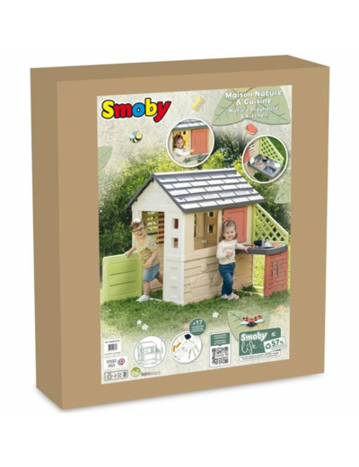 MAISON NATURE AVEC CUISINE SMOBY LIFE