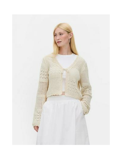Gilet à nouer en crochet