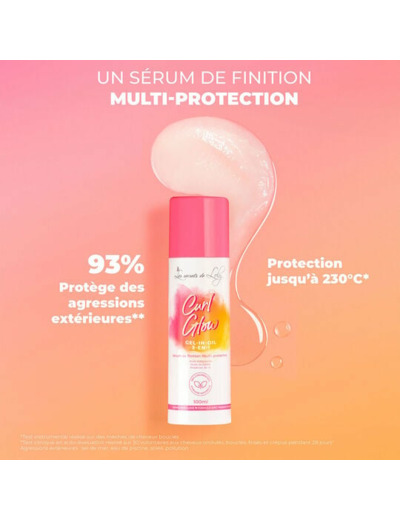 Gel en huile 3 en 1 Curl Glow