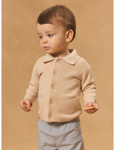 Gilet à col